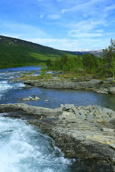 강 ladnscape — 스톡 사진