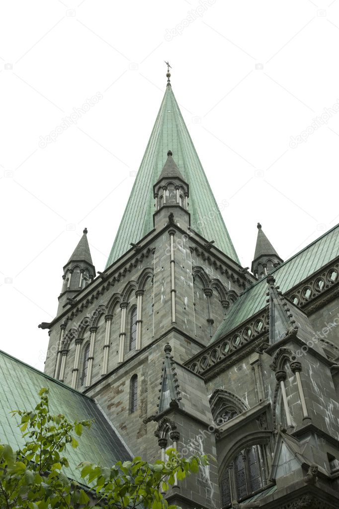 Church in Trondheim city