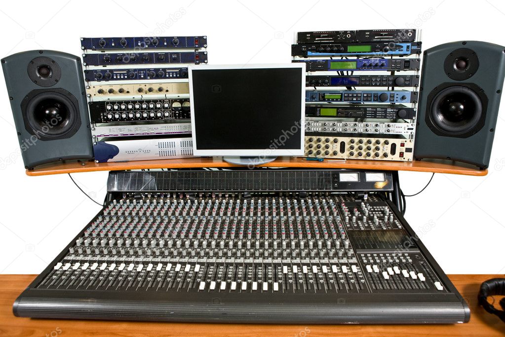 Studio recording equipment