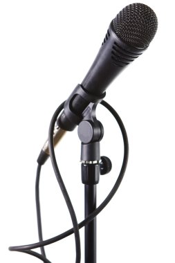 Dynamic microphone clipart