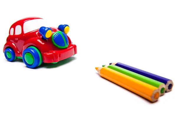 Carro de brinquedo — Fotografia de Stock