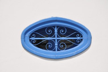 Blue window clipart