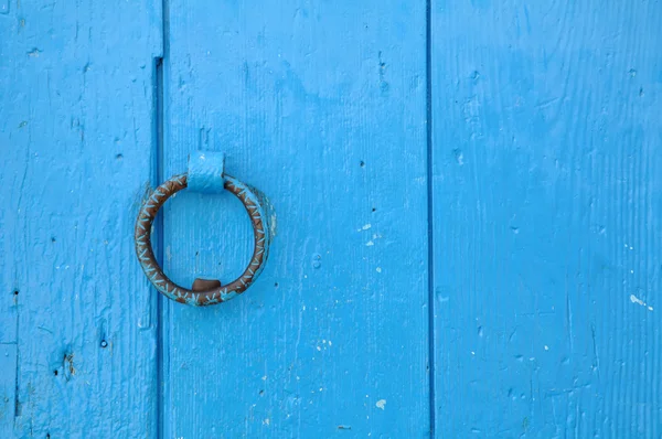 Porta blu — Foto Stock