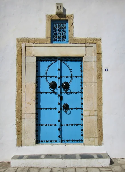 Puerta tunecina — Foto de Stock