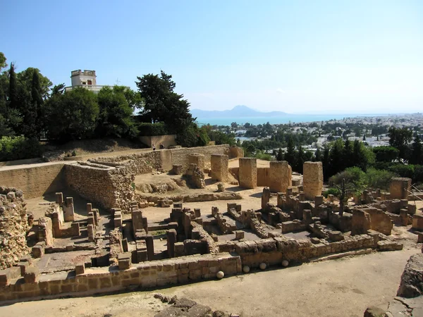 Αρχαία ερείπια της Καρχηδόνας — Φωτογραφία Αρχείου