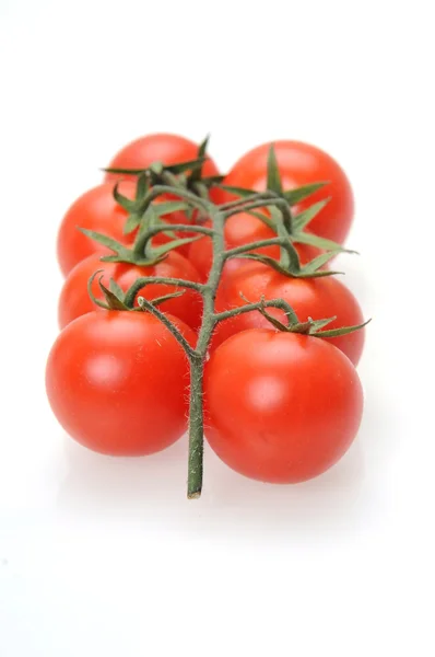 Tomaat met witte achtergrond Stockafbeelding