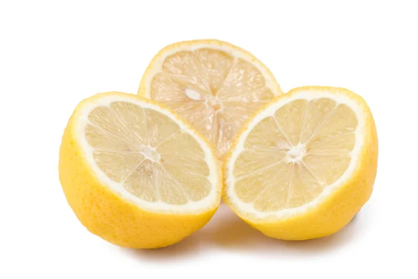 Изолированные лимонные фрукты — стоковое фото