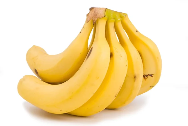 Banán, trópusi gyümölcs — Stock Fotó
