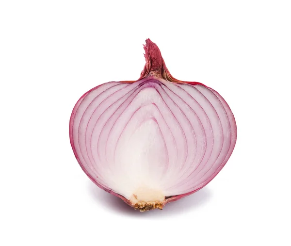 Detail der lila Zwiebel, Gemüse — Stockfoto
