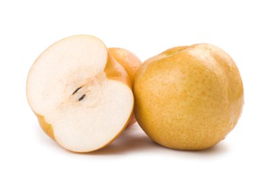 Fresh Japanese pears clipart