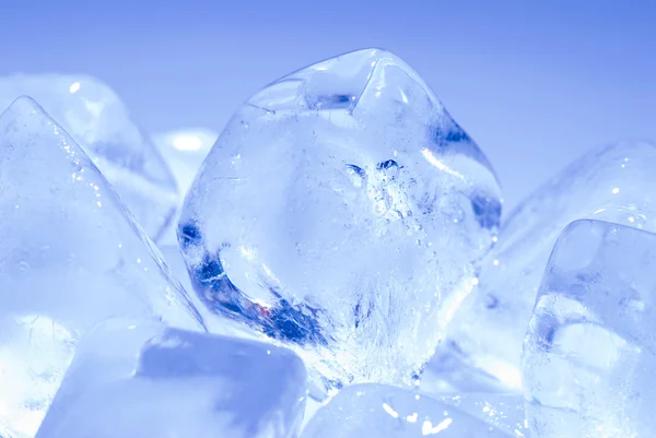 Pila de cuble de hielo — Foto de Stock