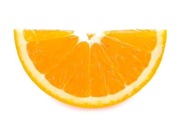 Pedaço de fruta laranja fresca — Fotografia de Stock