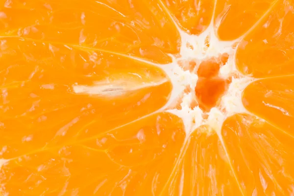 Detail textuur van vers oranje fruit — Stockfoto