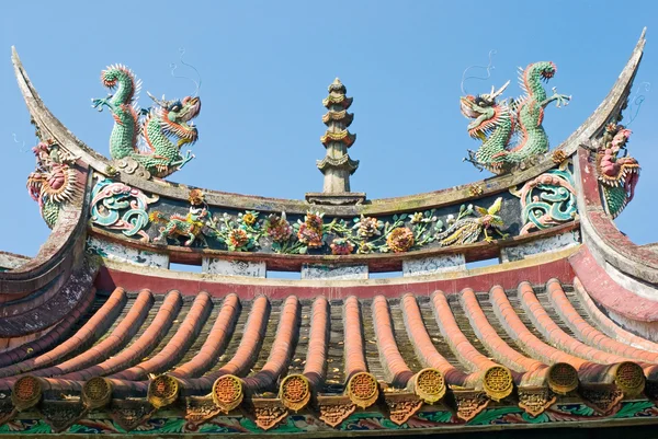 Chińska świątynia dekoracji — Zdjęcie stockowe
