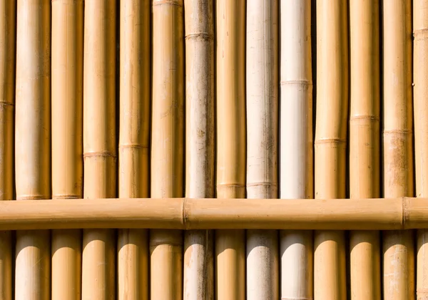 Tekstur bambu, dekorasi arsitektur — Stok Foto