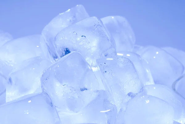 Grupo de cubos de hielo — Foto de Stock