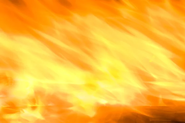 Brand blåser vinden — Stockfoto