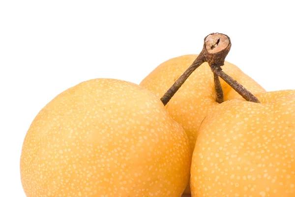 Massa asiatiska-päron frukt med stamceller — Stockfoto