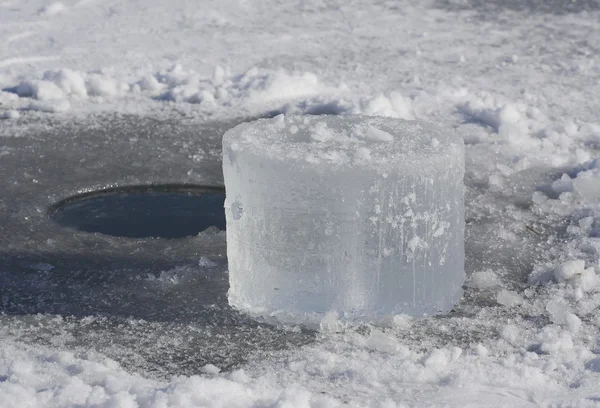 stock image Ice hole