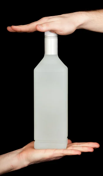 Bottiglia di vodka — Foto Stock