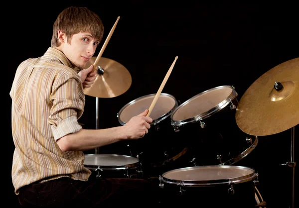 stock image Drummer