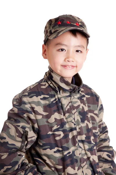 Маленький солдат — стоковое фото