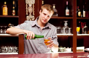 Barman clipart