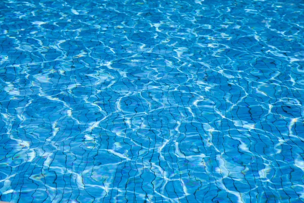 蓝色泳池 — 图库照片