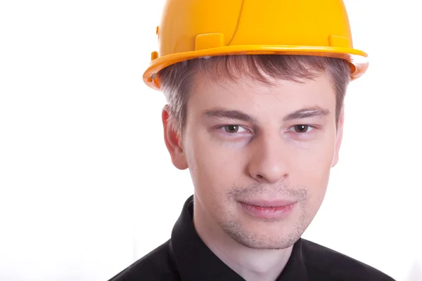 Worker in hardhat — Stock Photo, Image