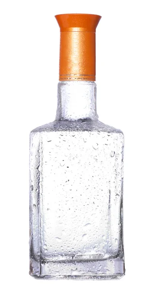 Fles wodka — Stockfoto