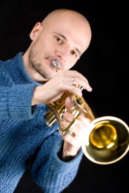 Men with tuba one