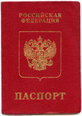 Červený ruský pas