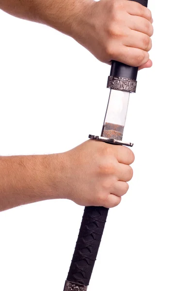 stock image Hand with sword 01