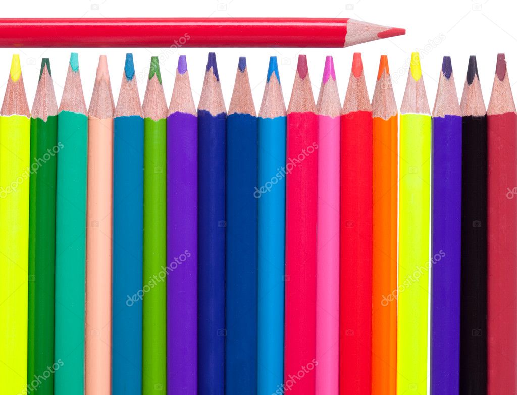 Coloured pencil