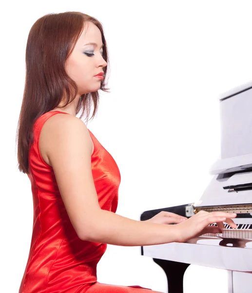 Stock image Beautiful pianist