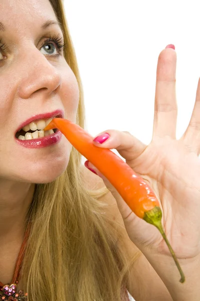 stock image Blonde with pepper