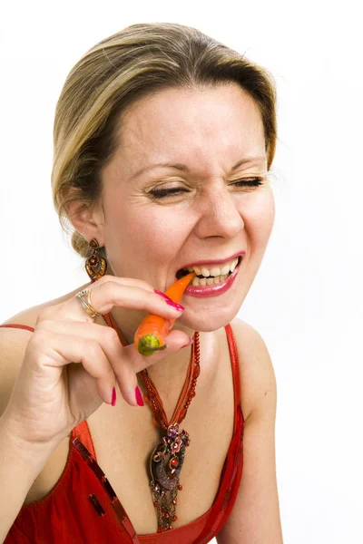 stock image Blonde with pepper