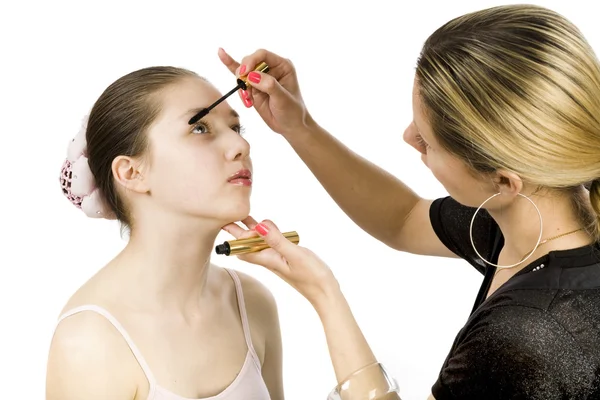 stock image Teen and mascara