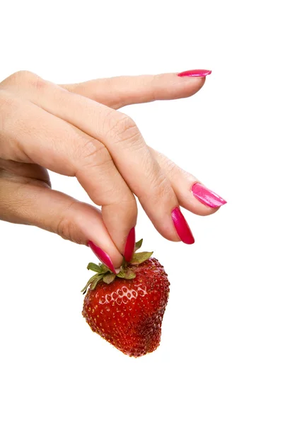 Garden strawberry Stock Image