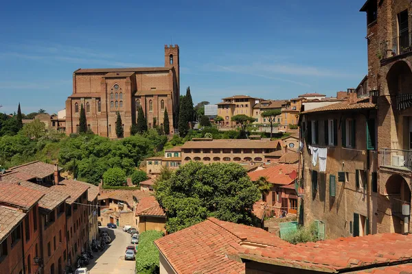 Siena, Toskania, Włochy — Zdjęcie stockowe