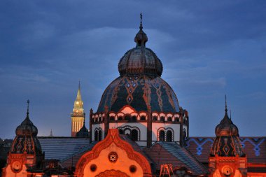 Synagogue-Subotica clipart