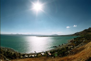 Lake Sevan. clipart