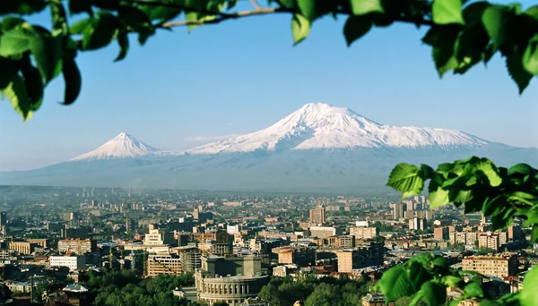 View on mountain Ararat. — Stock Photo, Image