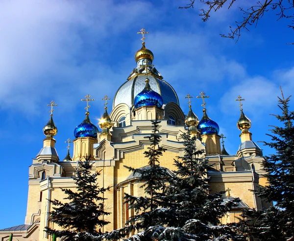 Russische Kirche. — Stockfoto