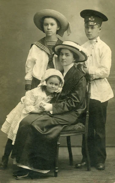 Πορτραίτο Family.wintage. — Φωτογραφία Αρχείου