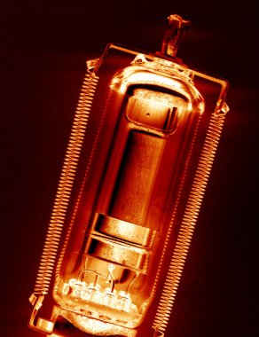Old radio valve. clipart