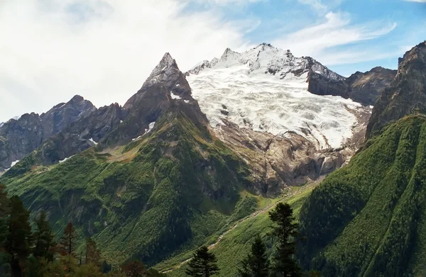 Alpinism-Gletscher — Stockfoto