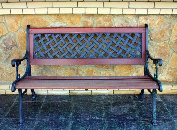 Wooden bench. — Stock Photo, Image