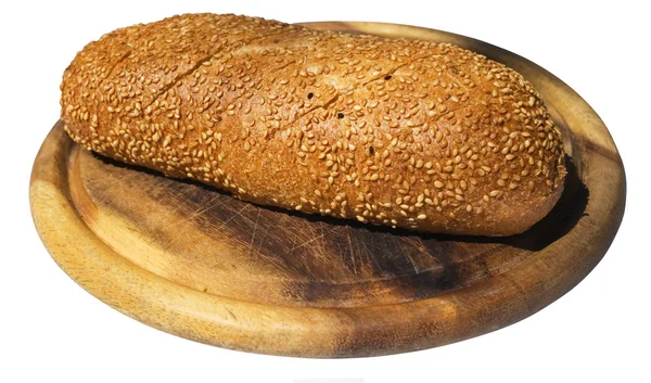 Pão fresco com gergelim — Fotografia de Stock