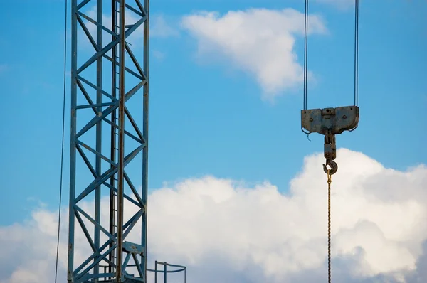 A hook of lifting crane — Stock Photo, Image